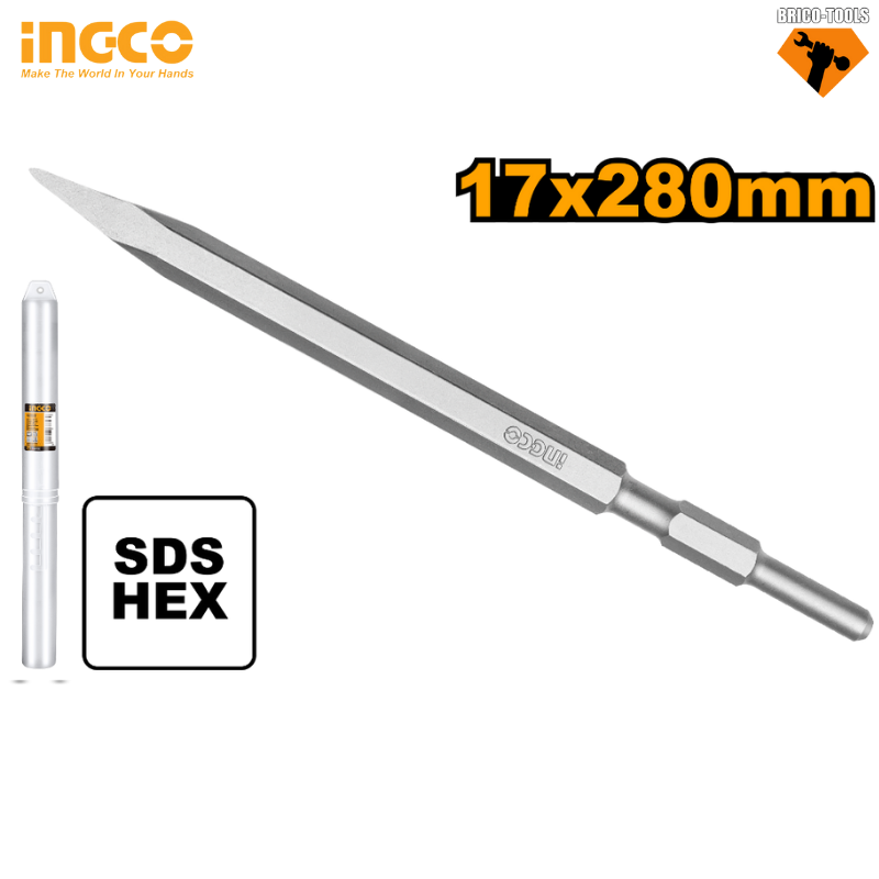 BURIN POINTU SDS 17X280MM DBC0512801