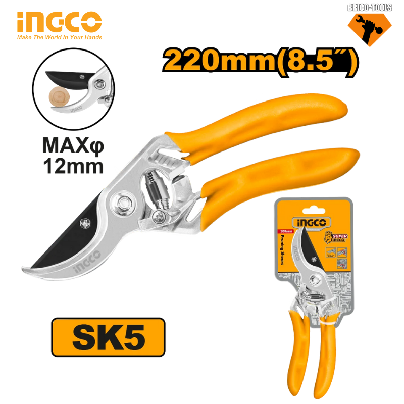 CISAILLE D’ELAGAGE INGCO 8 POUCES HPS0109