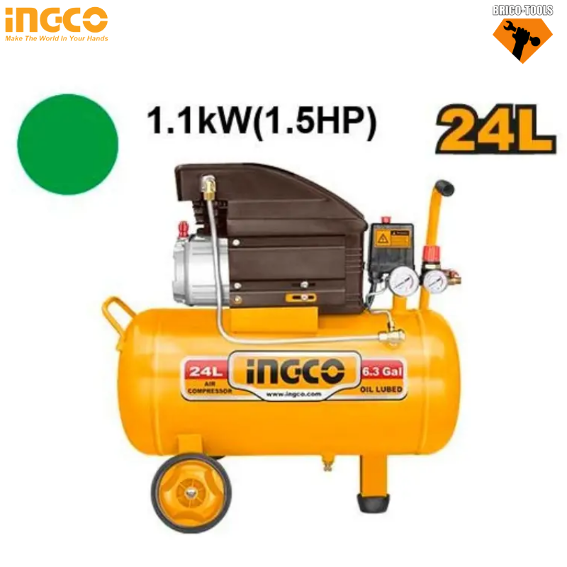 COMPRESSEUR D'AIR 24L INGCO AC20248