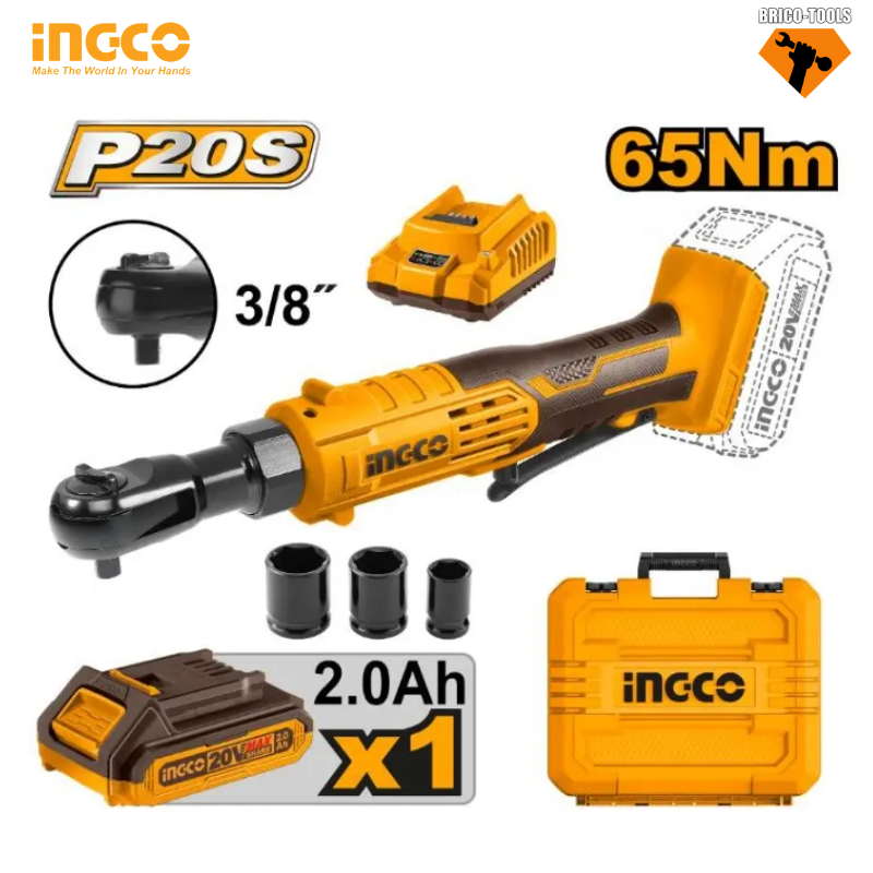 T/CLÉ À CLIQUET INGCO 65N.M INGCO CDRLI2060152