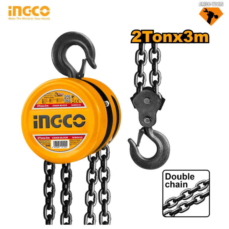 BLOC DE LA CHAÎNE 2T INGCO HCBK0102