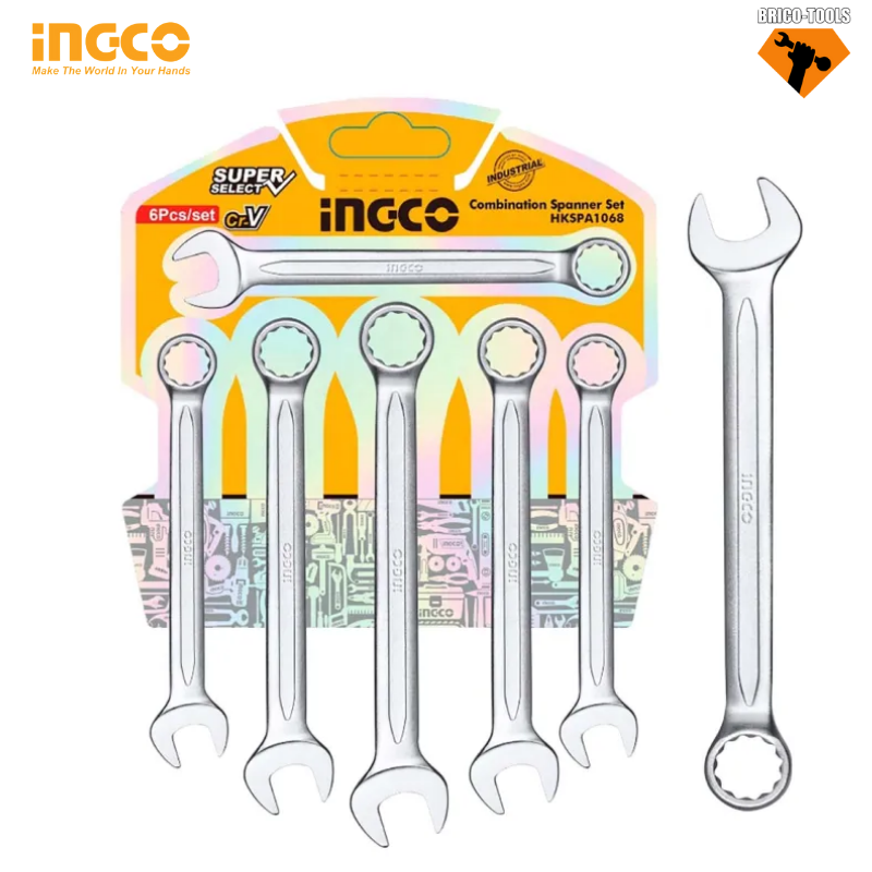 JEU DE 6 CLES INGCO HKSPA1068