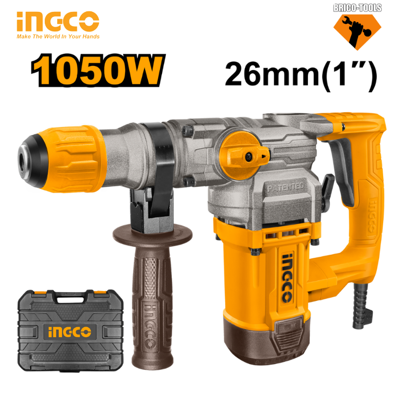 MARTEAU PERFORATEUR INGCO 1050W RH10506