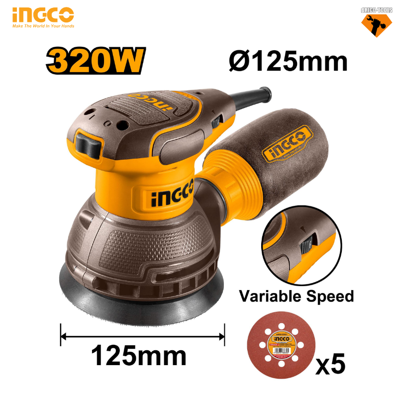 PONCEUSE ROTATIVE INGCO 320W RS3216