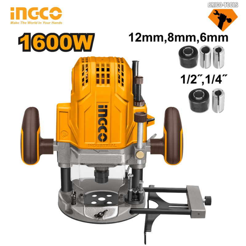ROUTEUR ÉLECTRIQUE 1600W INGCO RT160028