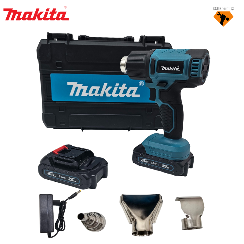 DECAPEUR THERMIQUE AVEC 2 BATTERIES MAKITA