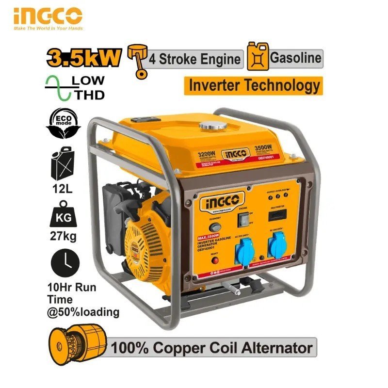 GROUPE ELECTROGENE INGCO 3500W GEIF40006