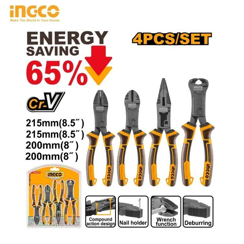 PACK 4PCS INGCO HKCPS5841