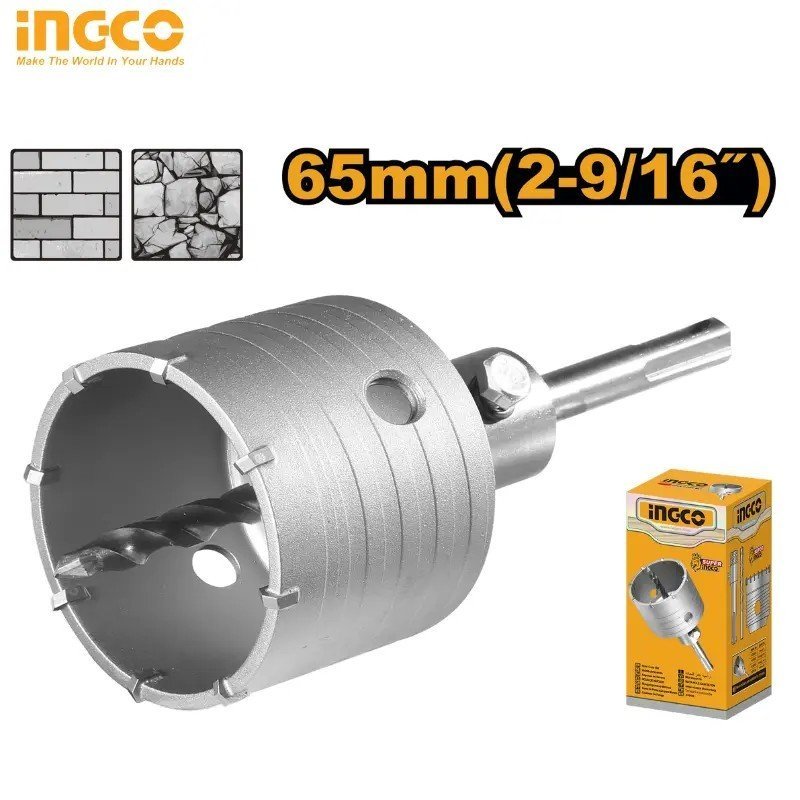 TRÉPAN DE CAROTTAGE INGCO HCB0651 1 TRÉPAN DE CAROTTAGE INGCO HCB0651