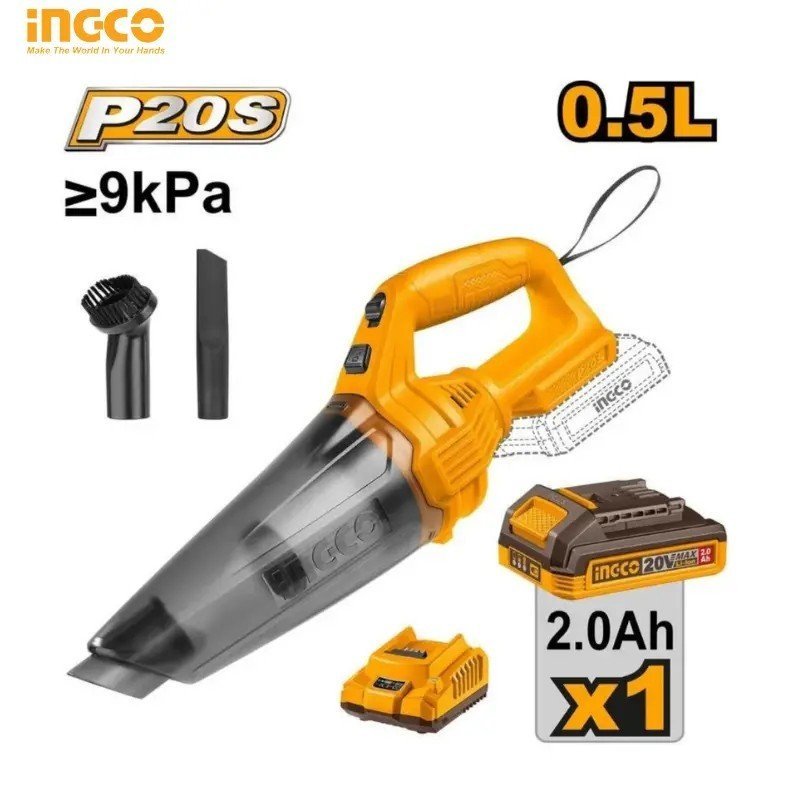 ASPIRATEUR 20V INGCO CVLI20126 1 ASPIRATEUR 20V INGCO CVLI20126