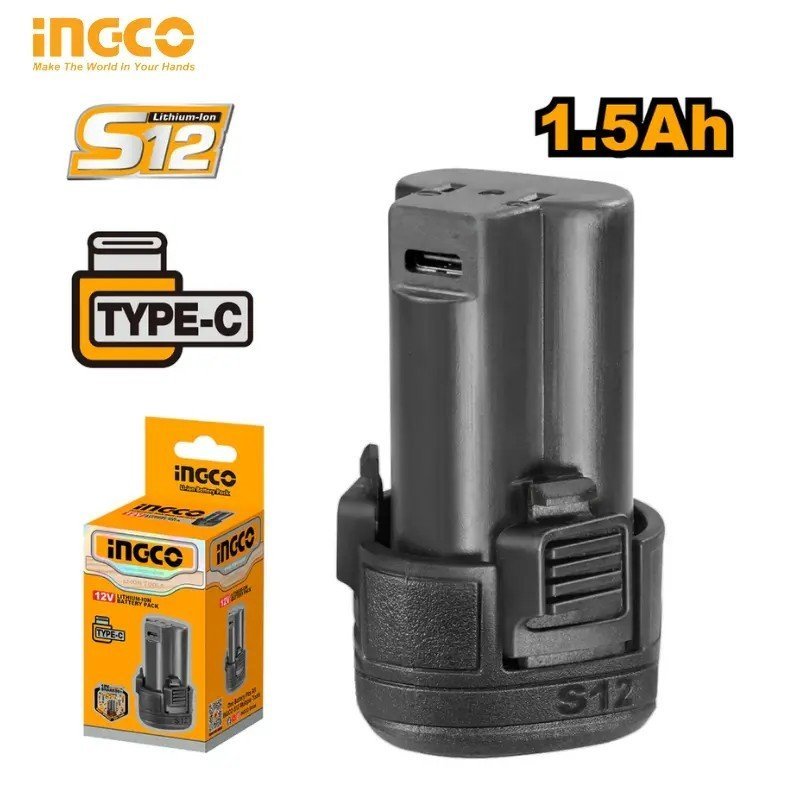 BATTERIE INGCO 12V 1.5 AH FBLI12153 1 BATTERIE INGCO 12V 1.5 AH FBLI12153