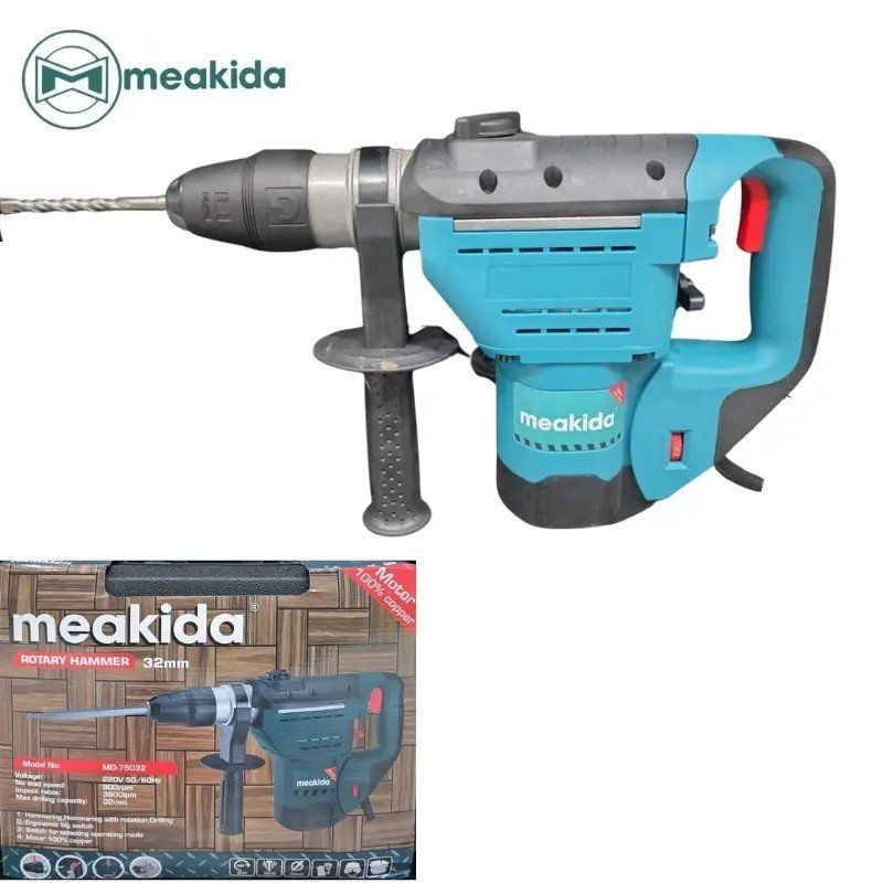 MARTEAU PERFORATEUR MEAKIDA 1100W (MD-75032) 1 MARTEAU PERFORATEUR MEAKIDA 1100W (MD-75032)