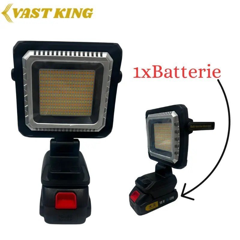 MINI PROJECTEUR AVEC UNE BATTERIE VAST KING MMT8-5 1 MINI PROJECTEUR AVEC UNE BATTERIE VAST KING MMT8-5