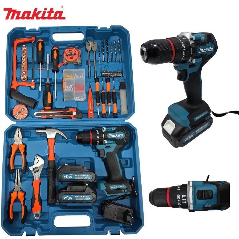 COFFRET VISSEUSE (BRUSHLESS) MAKITA 128 PIÈCES AVEC 2 BATTERIES (GM) MMT2-1 1 COFFRET VISSEUSE (BRUSHLESS) MAKITA 128 PIÈCES AVEC 2 BATTERIES (GM) MMT2-1