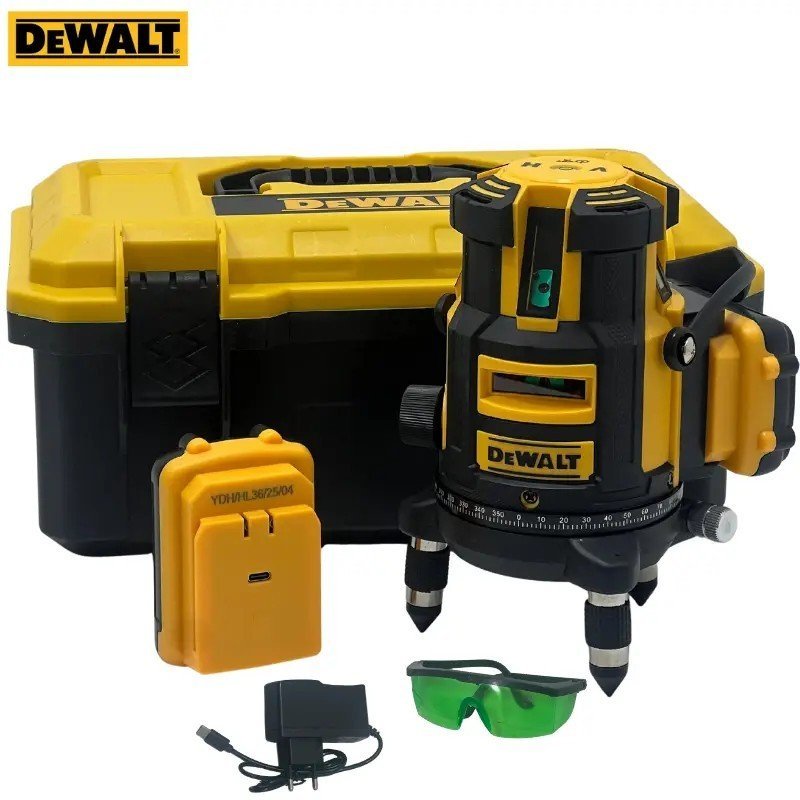 NIVEAU LASER DEWALT 5L AVEC 2 BATTERIES MMT11-8