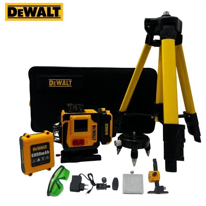 NIVEAU LASER DEWALT 16L - KIT COMPLET AVEC SAC ET 2 BATTERIES MMT5-2 1 NIVEAU LASER DEWALT 16L - KIT COMPLET AVEC SAC ET 2 BATTERIES MMT5-2