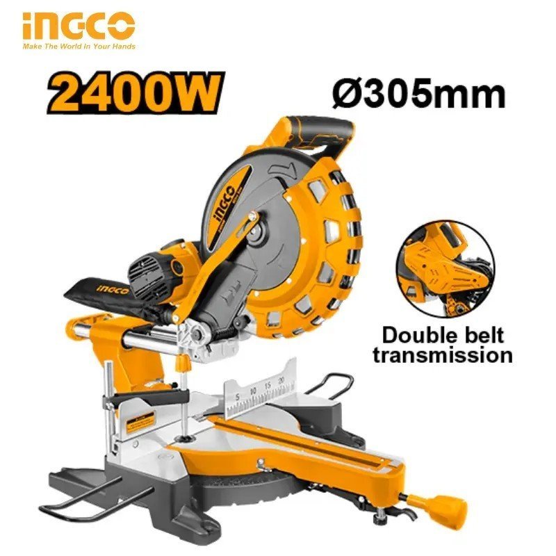 SCIE À ONGLET - 2400W, Ø305 MM INGCO BM2S24007 1 SCIE À ONGLET - 2400W, Ø305 MM INGCO BM2S24007