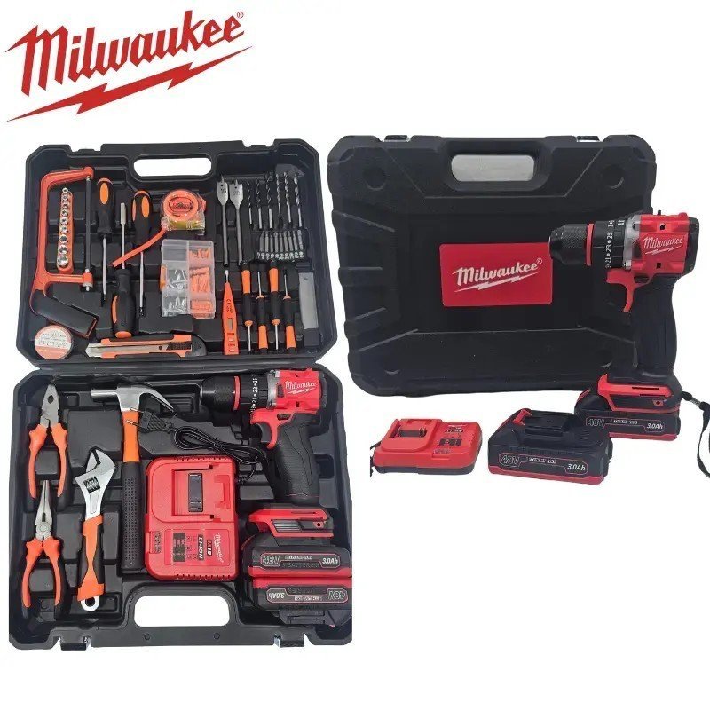 COFFRET VISSEUSE BRUSHLESS 128 PCS MILWAUKEE SH16-6