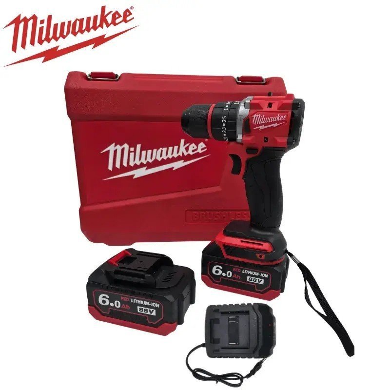 VISSEUSE BRUSHLESS AVEC 2 BATTERIES 6 A.H MILWAUKEE SH16-3 1 VISSEUSE BRUSHLESS AVEC 2 BATTERIES 6 A.H MILWAUKEE SH16-3