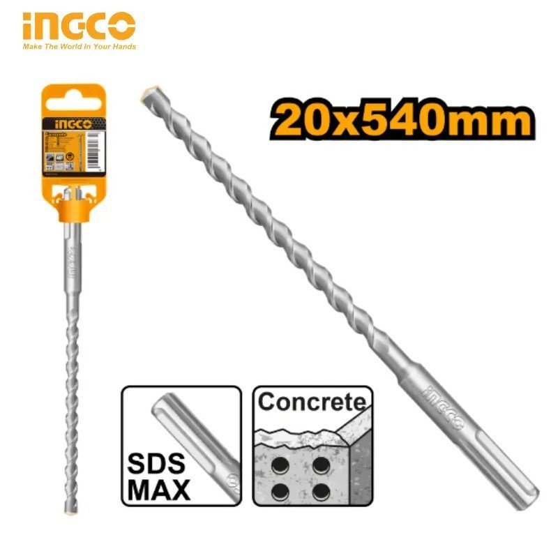 BURIN 20X540 MM SDS MAX INGCO DBH1242005 1 BURIN 20X540 MM SDS MAX INGCO DBH1242005