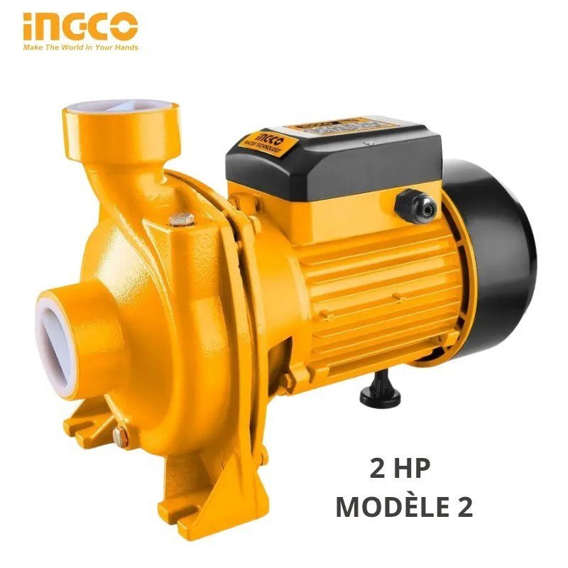 POMPE A EAU 2HP MODELE 2 INGCO 1 POMPE A EAU 2HP MODELE 2 INGCO