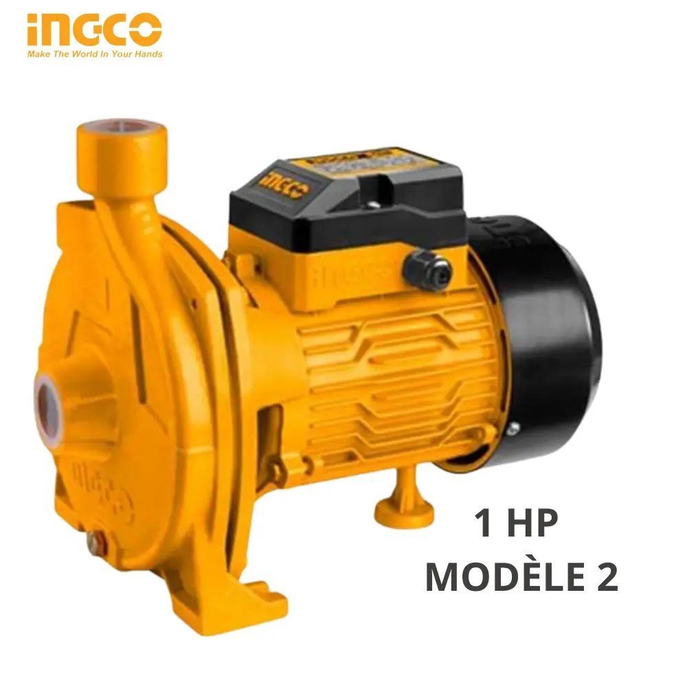 POMPE A EAU 1 HP MODELE 2 INGCO 1 POMPE A EAU 1 HP MODELE 2 INGCO