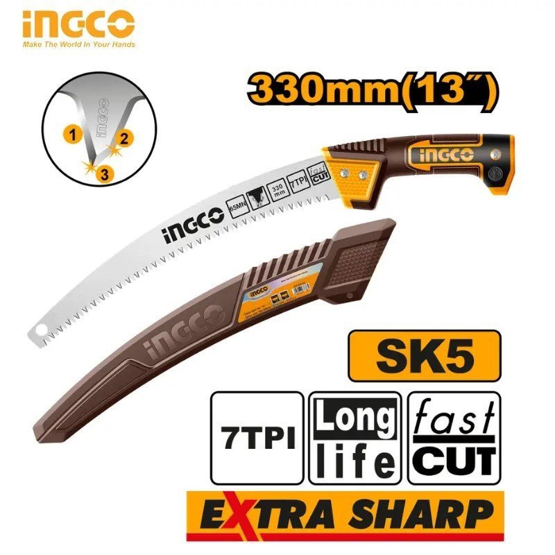 SCIE DELAGAGE 330MM INGCO HPS3306 1 SCIE DELAGAGE 330MM INGCO HPS3306