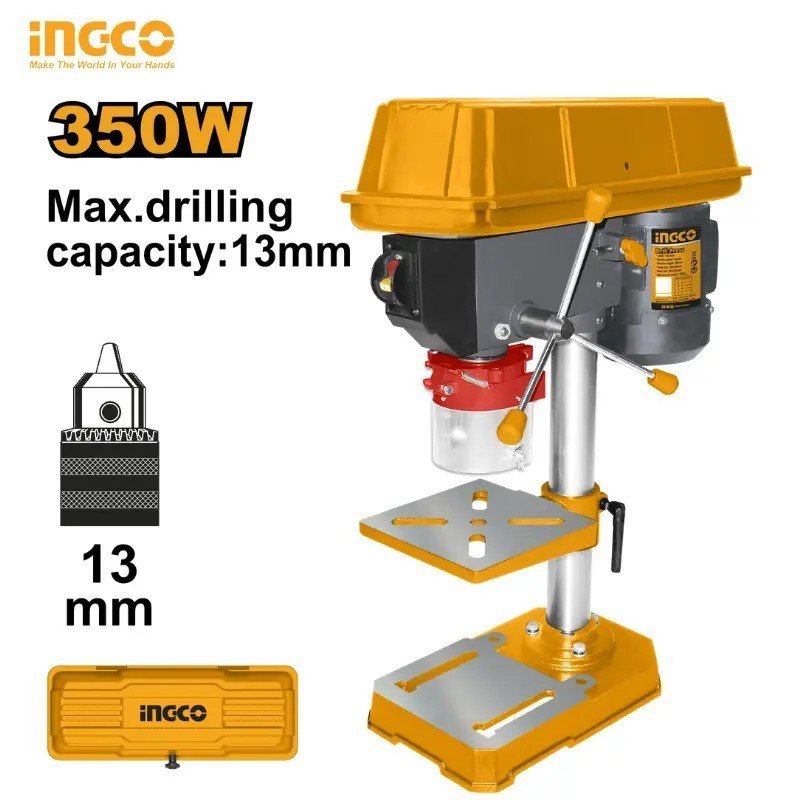 PERCEUSE À COLONNE INGCO DP133505 1 PERCEUSE À COLONNE INGCO DP133505