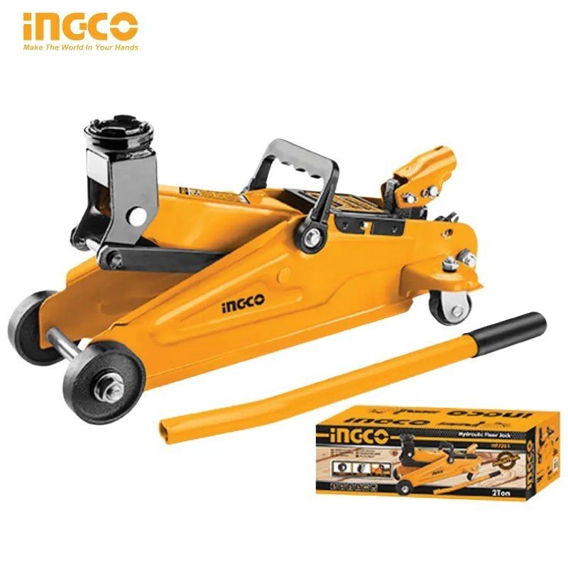 CRIC DE SOL HYDRAULIQUE 2T INGCO HFJ201 1 CRIC DE SOL HYDRAULIQUE 2T INGCO HFJ201