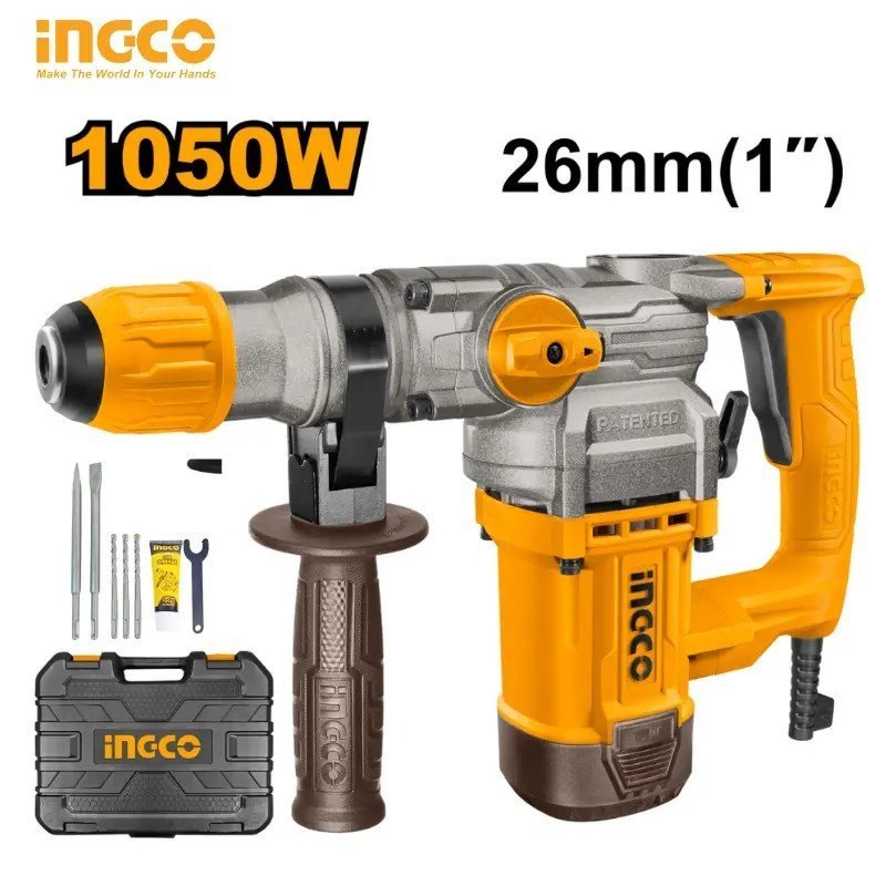 MARTEAU PERFORATEUR INGCO 1050W RH10506 1 MARTEAU PERFORATEUR INGCO 1050W RH10506