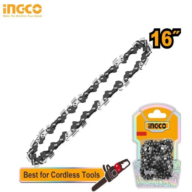 CHAÎNE DE TRONÇONNEUSE INGCO 16″ AGSC51603 1 CHAÎNE DE TRONÇONNEUSE INGCO 16″ AGSC51603