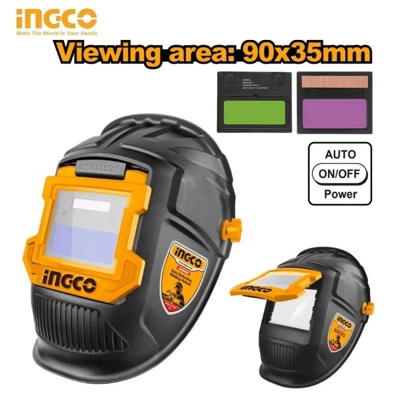 CASQUE SOUDEURE AUTOMATIQUE INGCO AHM009 1 CASQUE SOUDEURE AUTOMATIQUE INGCO AHM009