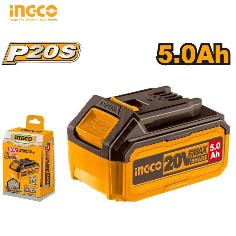 BATTERIE 20V 5.0AH INGCO FBLI20031 1 BATTERIE 20V 5.0AH INGCO FBLI20031