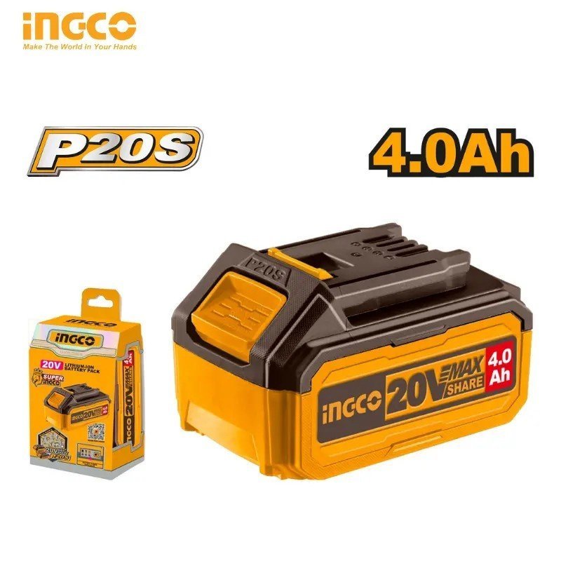 BATTERIE 20V 4.0AH INGCO FBLI20021 1 BATTERIE 20V 4.0AH INGCO FBLI20021