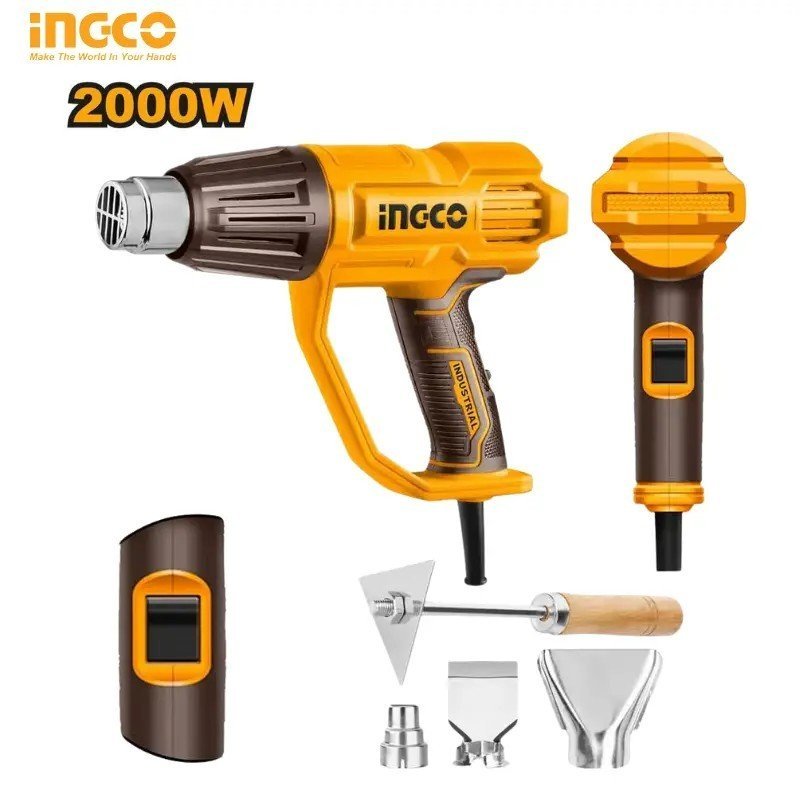DECAPEUR 2000W 5PCS INGCO HG200078 1 DECAPEUR 2000W 5PCS INGCO HG200078