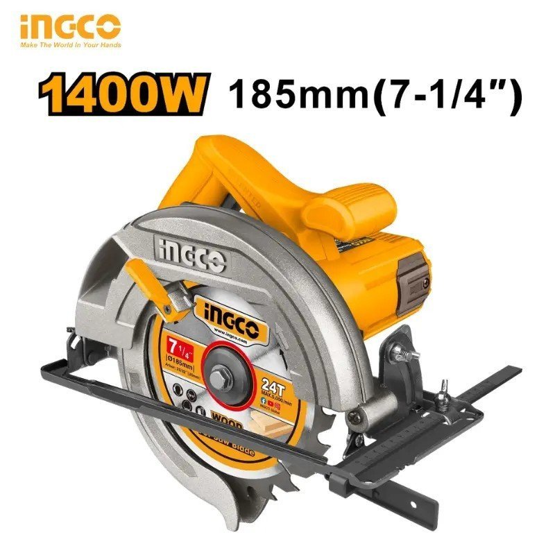 SCIE CIRCULAIRE 1400W INGCO CS18538 1 SCIE CIRCULAIRE 1400W INGCO CS18538