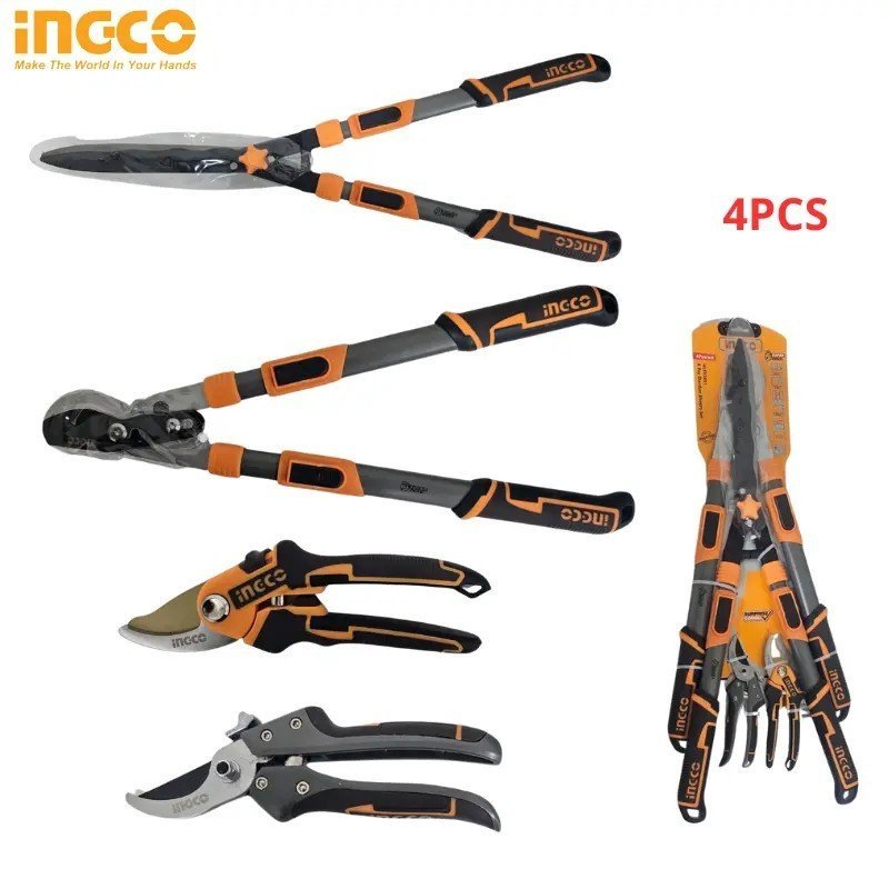 CISAILLES DE JARDIN INGCO 4PCS HLT93401