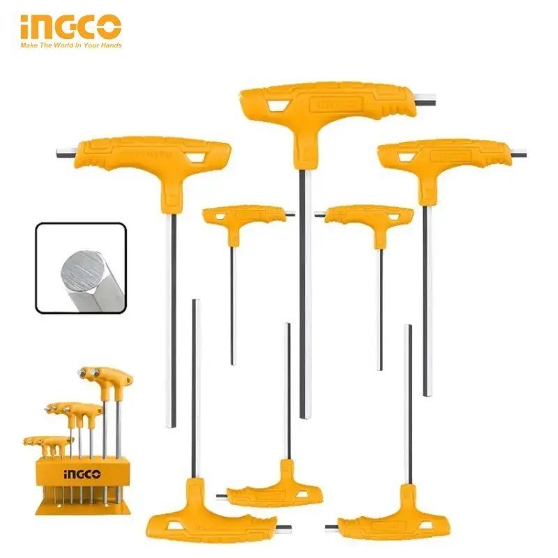 CLES HEXAGONALES 8PCS INGCO HHKT80828 1 CLES HEXAGONALES 8PCS INGCO HHKT80828