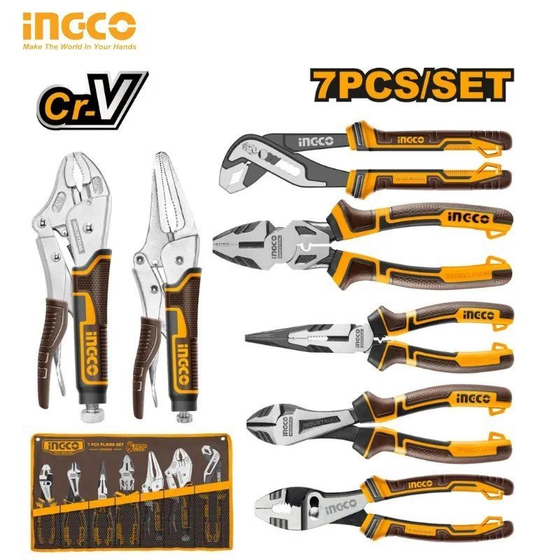 PACK 7PCS PINCES INGCO COS23036 1 PACK 7PCS PINCES INGCO COS23036