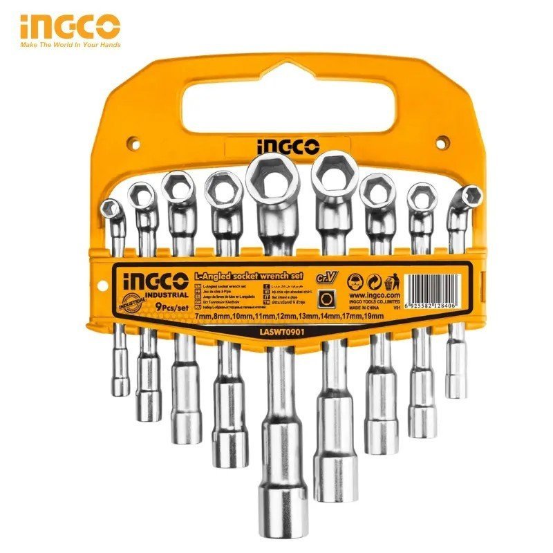 JEU DE CLES EN FORME DE L 9PCS INGCO LASWT0901 1 JEU DE CLES EN FORME DE L 9PCS INGCO LASWT0901