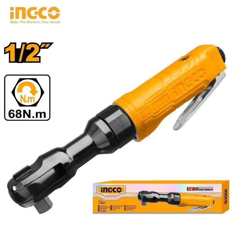CLE A CLIQUET PNEUMATIQUE 1/2" INGCO ARW121 1 CLE A CLIQUET PNEUMATIQUE 1/2" INGCO ARW121