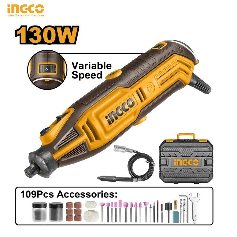 MINI PERCEUSE 130W INGCO MG13328 1 MINI PERCEUSE 130W INGCO MG13328