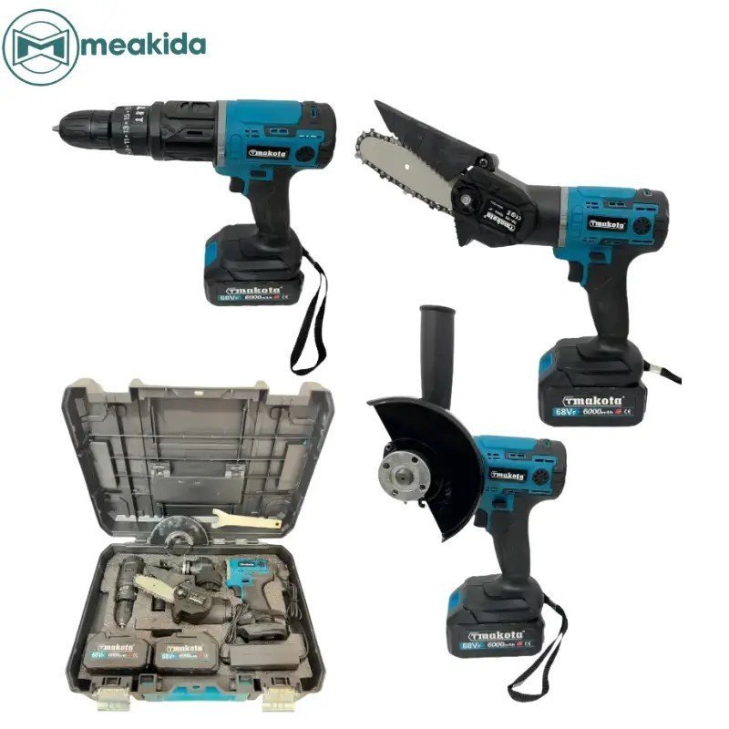 PACK 3 PCS 3 IN 1 VISSEUSE / MEULE A DISQUE / TRONCONNEUSE