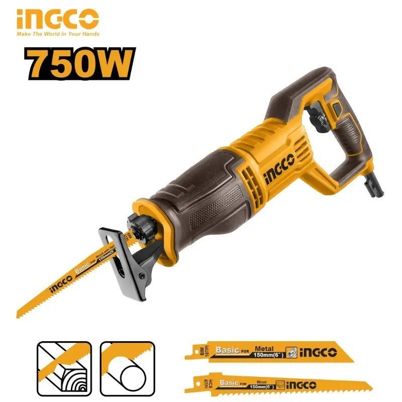 SCIE SABRE 750W INGCO RS7508 1 SCIE SABRE 750W INGCO RS7508